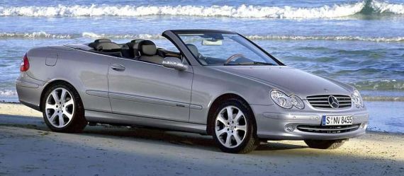 Mercedes-Benz CLK Cabriolet (W209) 320 CDI 224 HP - Car info guide