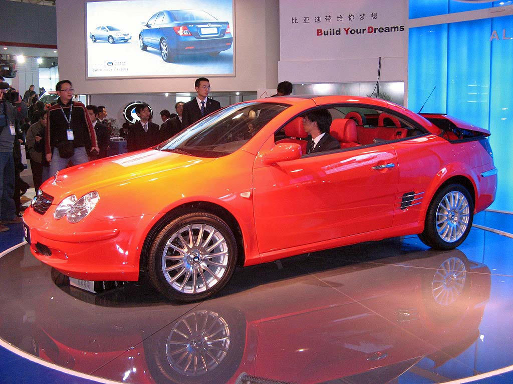 Марка машины BYD f6